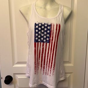 LIKE NEW Activ8 racer back flag tank M